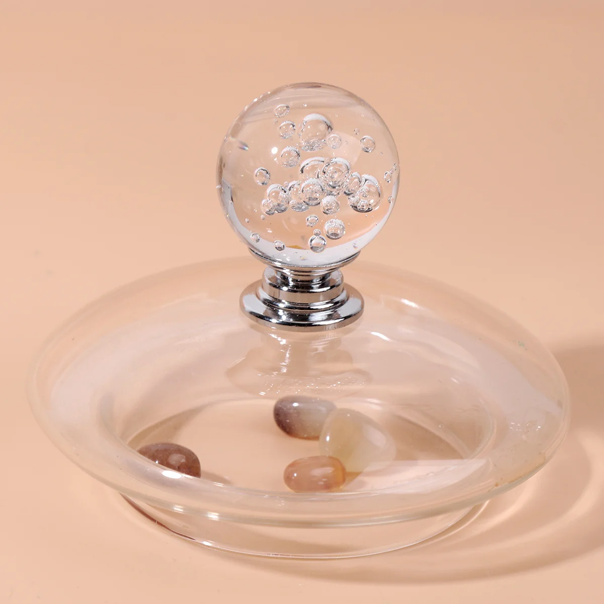 

4Set Bubble Ball Cabinet Drawer Knob Aluminum Alloy Silver Durable Modern Door Handle for Home Ball Cabinet Door