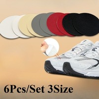 6Pcs/Set Front Patch Self-adhesive Sports Shoe Mesh Patch Waterproof Hole Repair Patch Men's Shoe Repair Heel Patches for Shoes