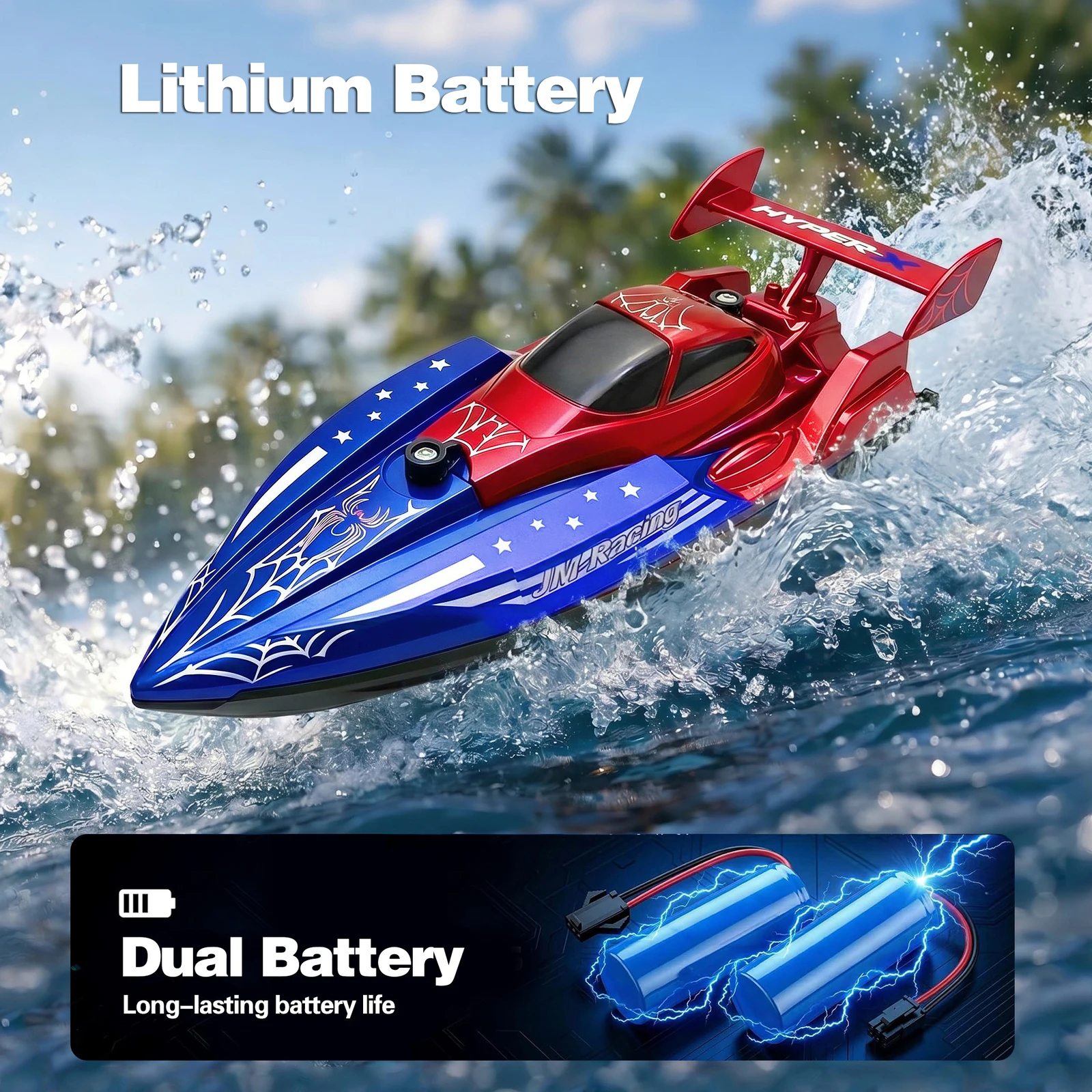 2,4 GHz Hoge Snelheid RC Raceb - Rc Submarine Water recensie en prijs