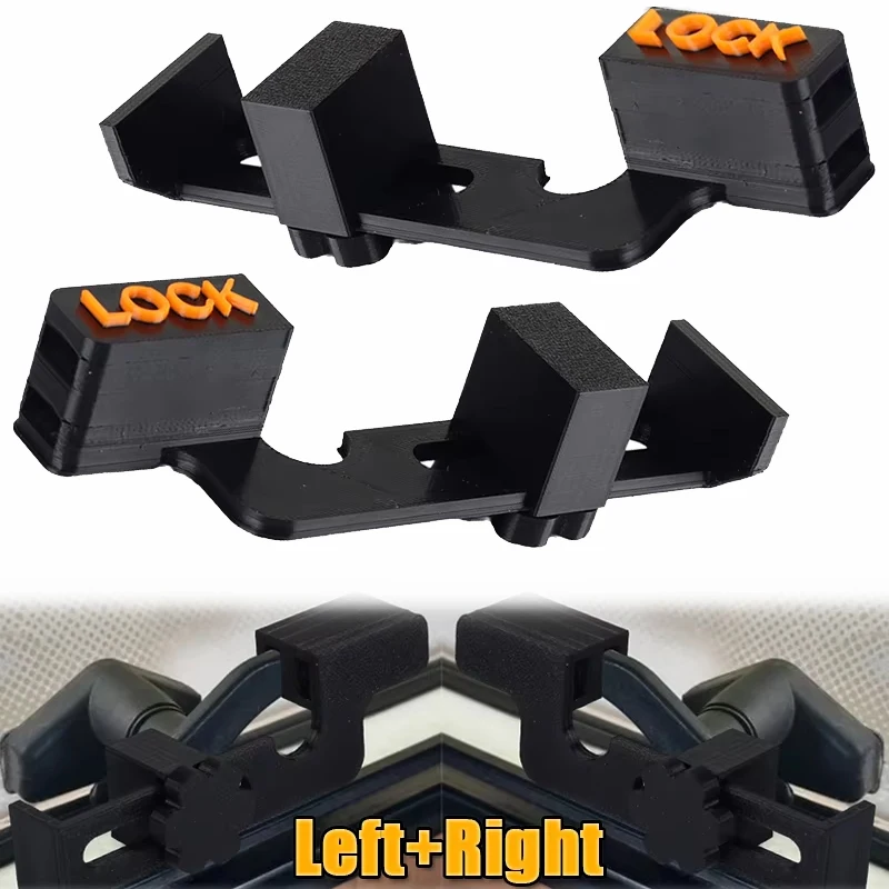 2Pcs Left+Right Window Security Lock Motorhome Sided Window Safety Lock Kits for Adamo Polyplastic Polyfix Caravan RVs Camper