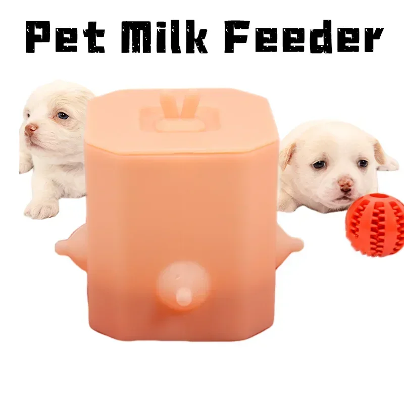 Silicone Puppy Milk Feeder,Cats Food Grade Feeding Bowl,Kitten Nursing Station,Dog Bowls Kitty Milk Bowls Kitten Feed  600ml