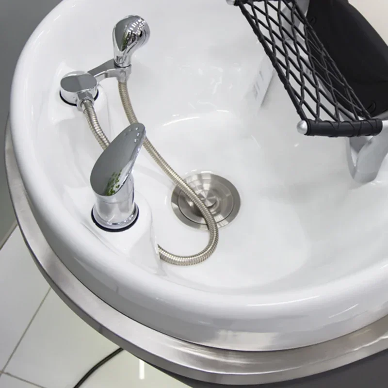 كراسي الشامبو كرسي فاخر لمستحضرات التجميل رئيس سبا كرسي الشعر التبخير أثاث Cadeira متعدد الوظائف