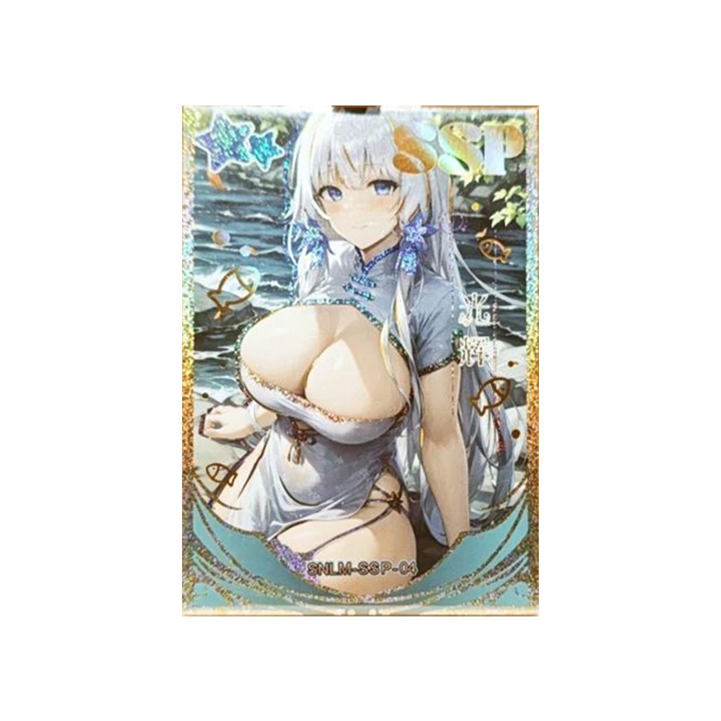 Anime Goddess Story Rare PR SZR LSP SSP Refraction Game Card Ningguang Formidable Toys for boy Collectible Card Birthday Present