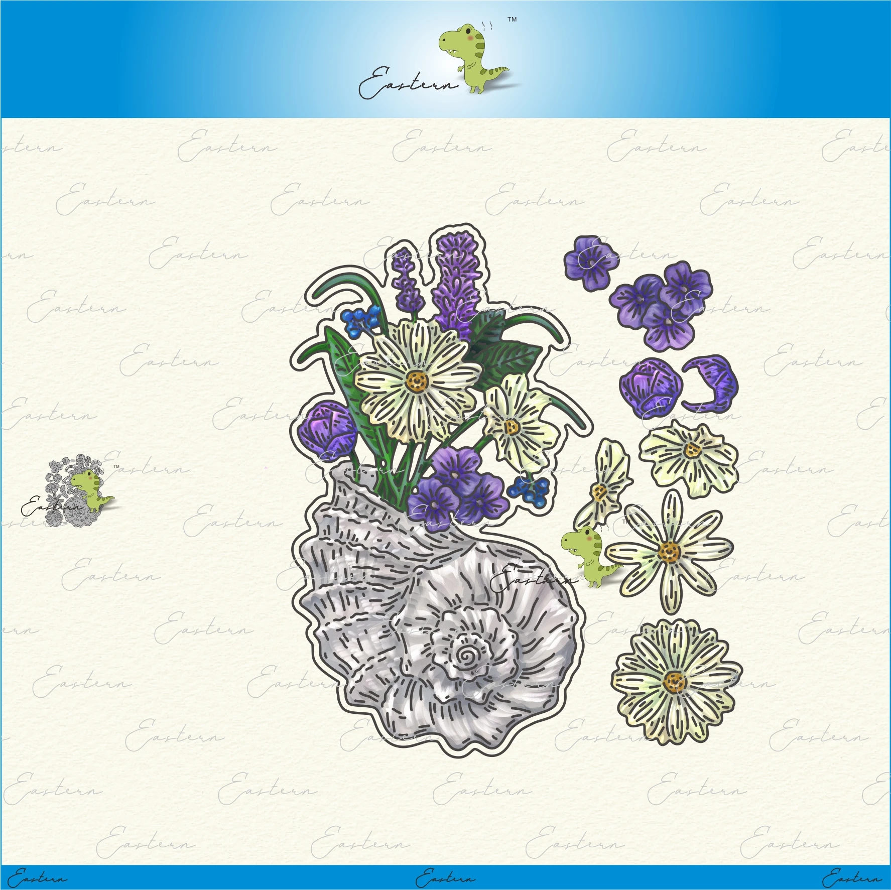 Shell Die Set metal cutting dies 2023 new diy molds Scrapbooking Paper Making die cuts crafts Printed Sheet