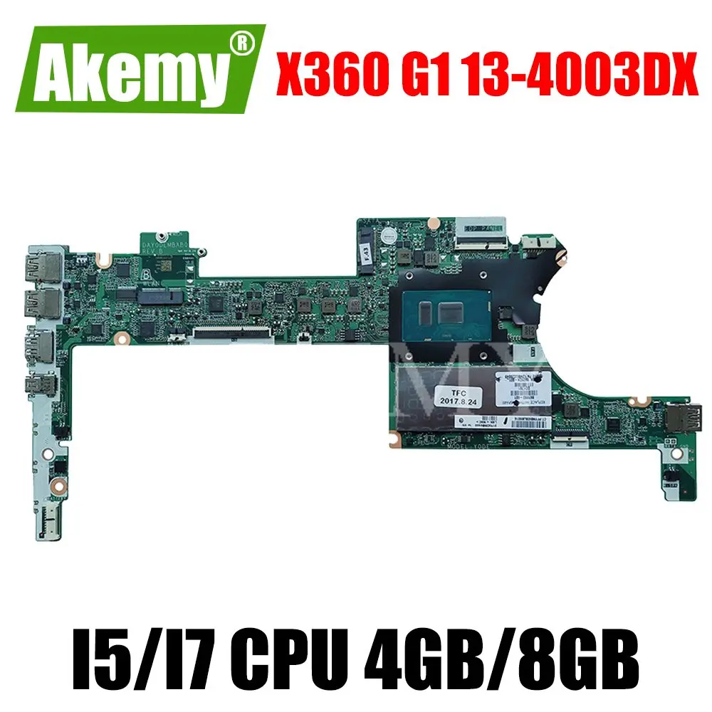 

For HP Spectre X360 14-EA Laptop Motherboard DA0X3CMBAF0 CPU I7-1165G7 SRK02 RAM 8G/16G 100% Tested DA0X3CMBAB0 Mainboard