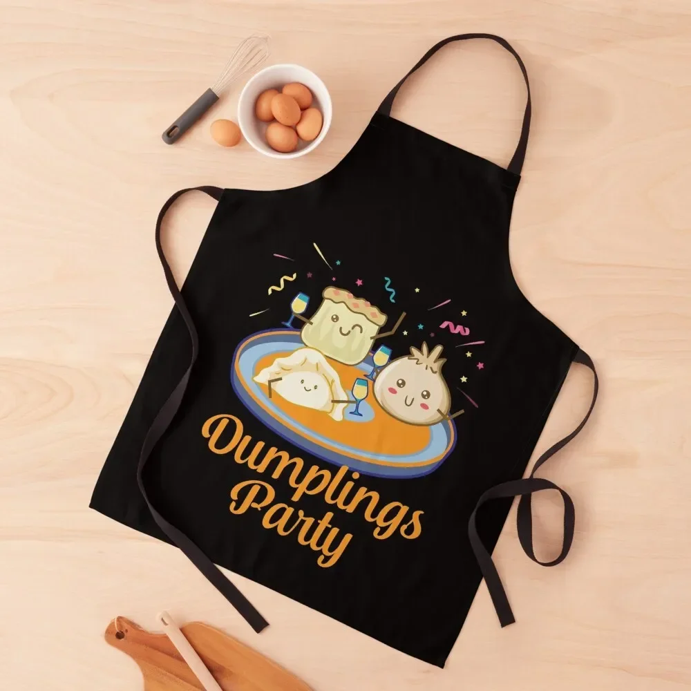 Dumplings party Apron christmas decoration Kitchens Men Christmas gift Apron