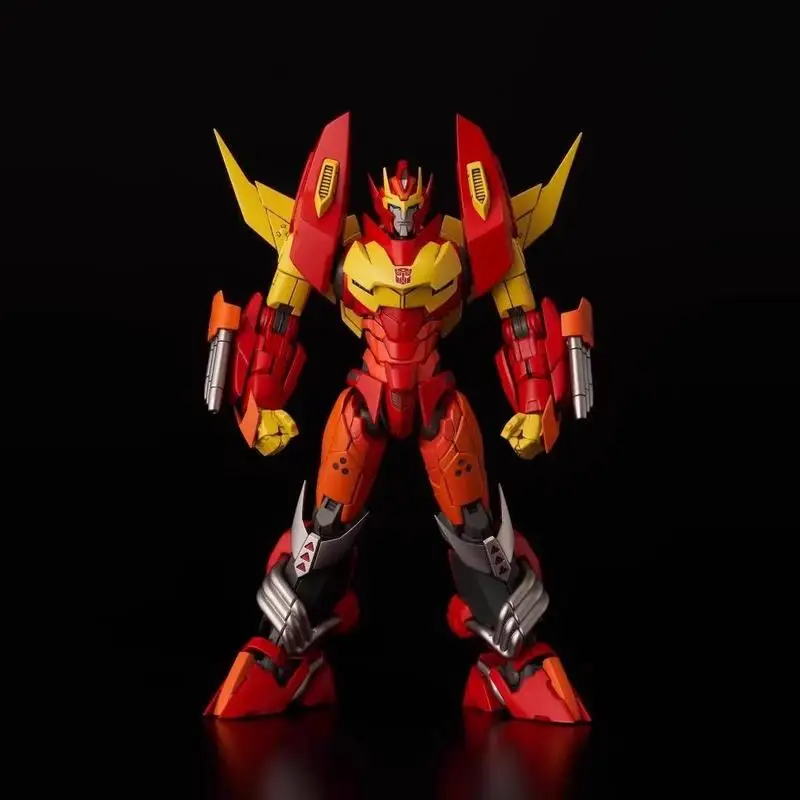 W magazynie zabawki transformacyjne o wartości tysiąca Idw Rodimus Flametoys 18cm zmontowany zabawka Robot prezent