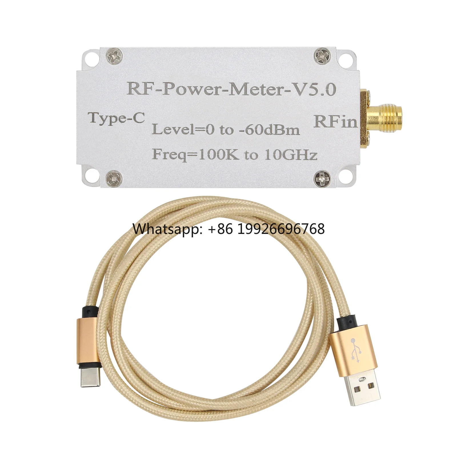 

RF-Power-Meter-V5.0 100K to 10GHz High-Speed Acquisition Type RF Power Meter with Type-C Data Port