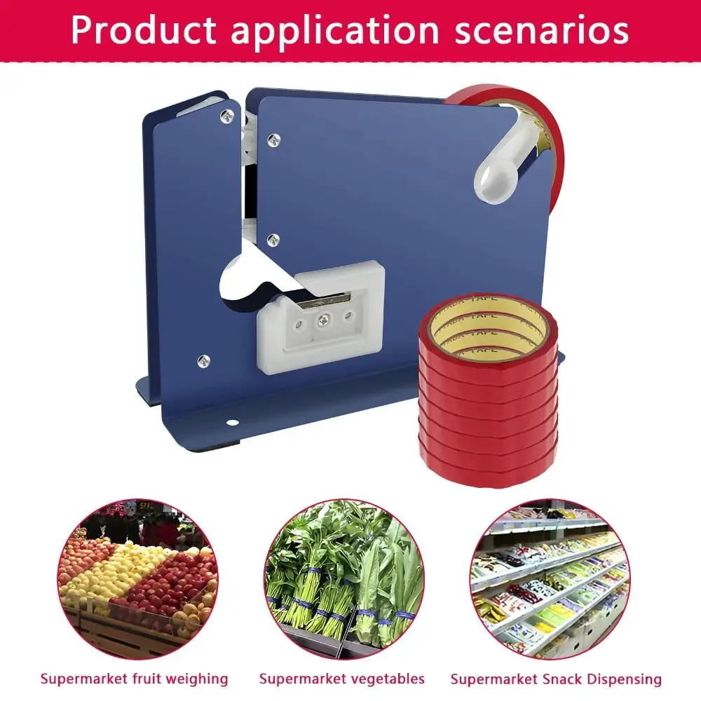 Stainless Steel Metal Bag Sealer Anti-Slip Design Compact Portable Bag Sealer Manual Operation Durable Manual Sealing Device