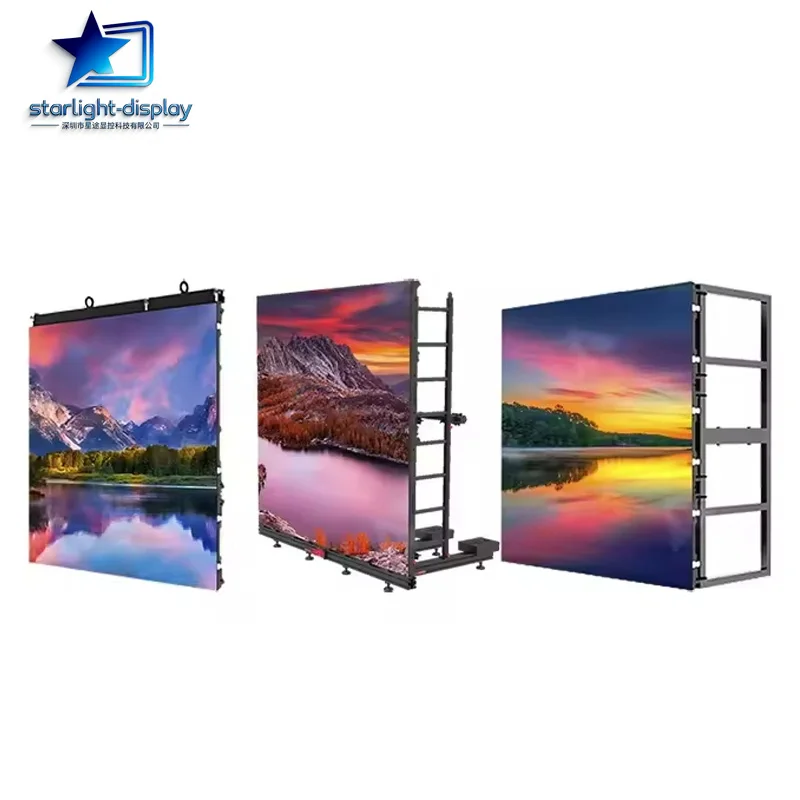 

P3.91 Outdoor 500x1000mm Rental LED Display with 3840 Refresh Rate - Superb Video Wall for Advertising & Events