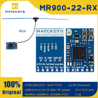 MATEKSYS MATEK MR900-22 RX MLRS MAVLINK 900MHZ RECEIVER 900MHz LoRa / 22 dBm RF power For long range Rc Moder Drone Parts