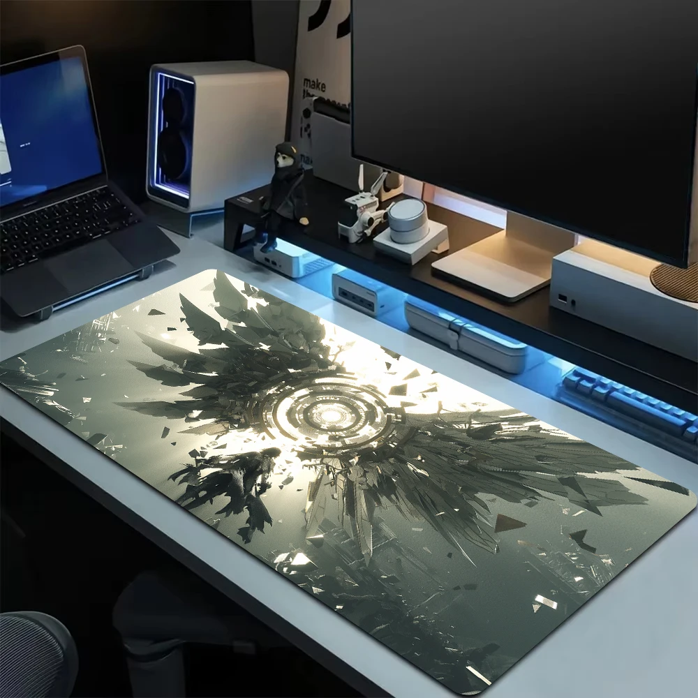 

DIY Large office mouse pad XXL rubber multi-type rubber non-slip gaming pad lengthened thicker mats computer accessories 90x40cm