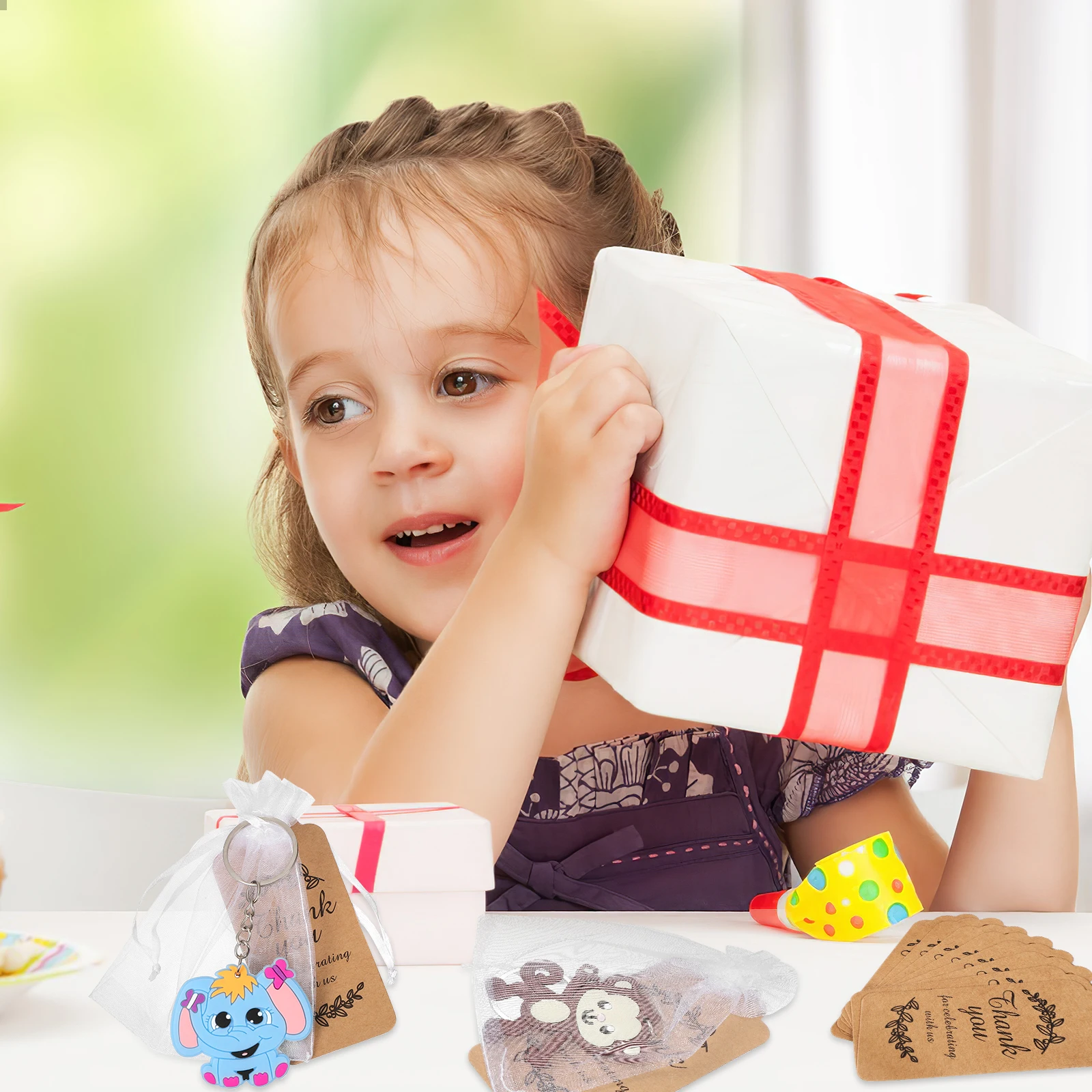 

Forest Jungle Animal Keychains Set Cartoon Birthday Party Decorations Adorable Shapes Material Novelty Bulk Phone Case