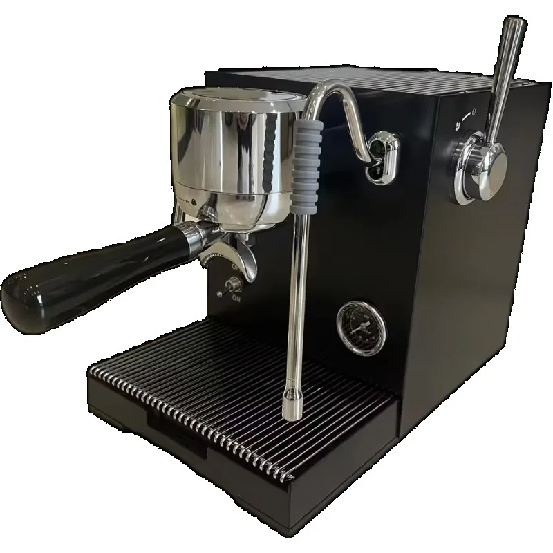 Household Semi-automatic Espresso Machine Stainless Steel Dual Pumps and Dual Boilers Hot Water System Steam Milk Frother