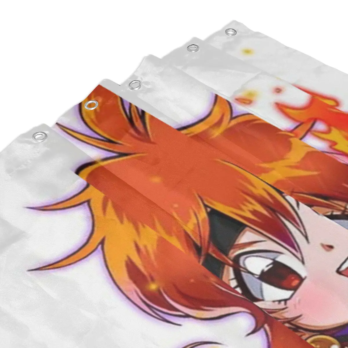 

Lina Inverse Dragon Slave Slayers Shower Curtain Bathroom Polyester Waterproof Bath Curtains with Hooks