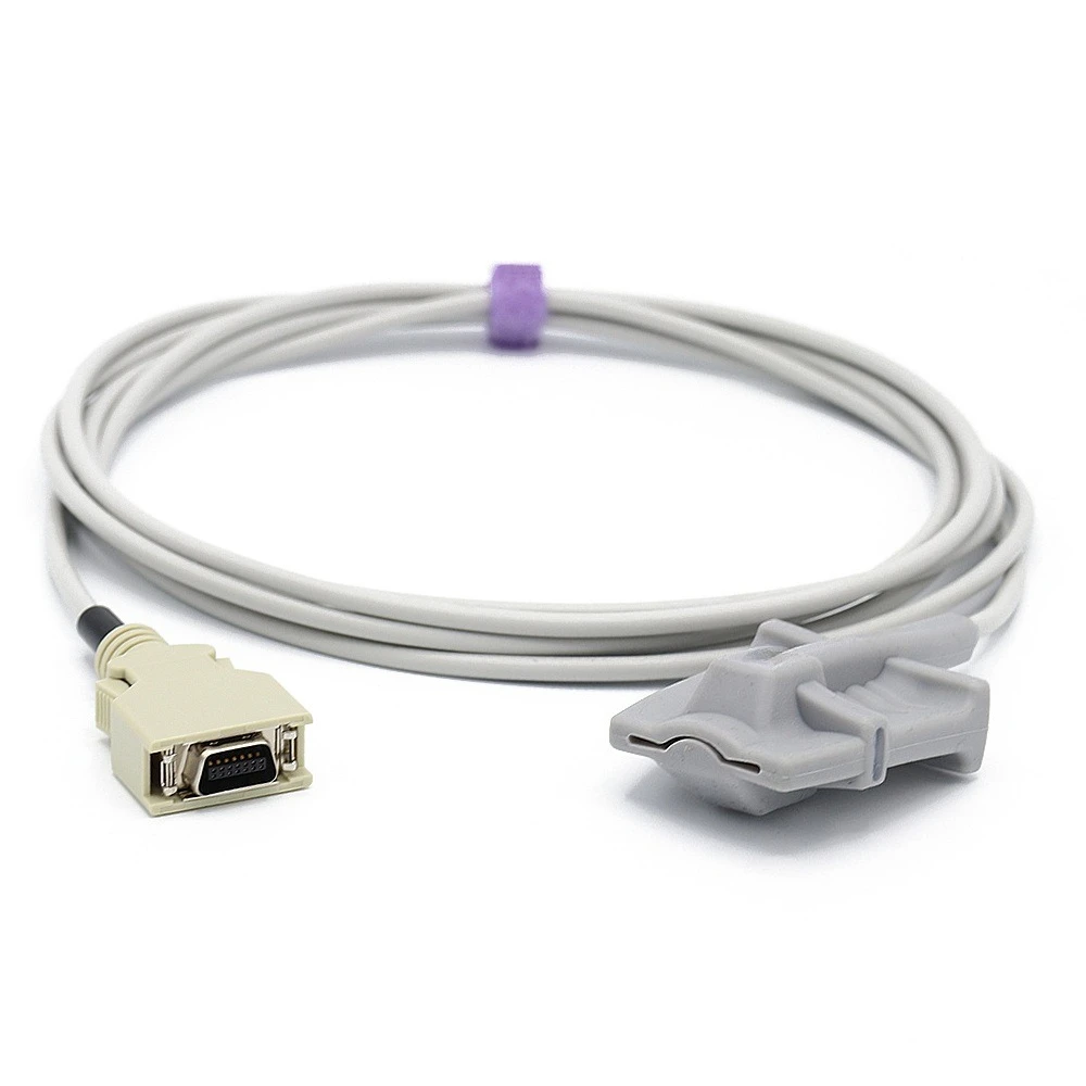 Medical Adult Soft Reusable Spo2 Sensor 14Pins