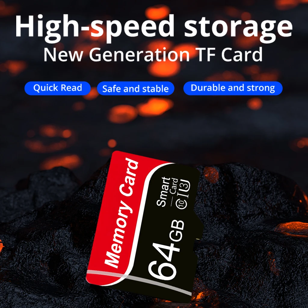 Micro-Speicherkarte 128GB 32GB 64GB 32GB 16GB 8GB 4GB 2GB 1GB TF-Karte SD/TF-Flashkarte 32 64 128GB Klasse 10 Speicherkarte für Telefon – Detail 2
