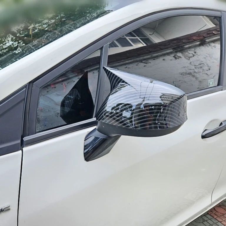 For Honda CIVIC 2012 2013 2014 2015 Car Rearview Side Mirror Cover Wing Cap Exterior Door Housing Shell Trim Frame Sticker view 4