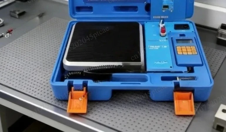 High Precision Refrigerant Electronic Scale VES-50A/100B 9V Metal Quantitative Filling Balance for Refrigerant Recovery