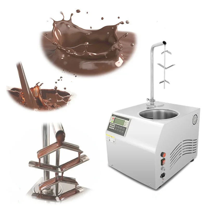 7L Desktop Chocolate Tempering Machine Stainless Steel Tempering Machine Chocolate Tempering Equipment Chocolate For Home Use