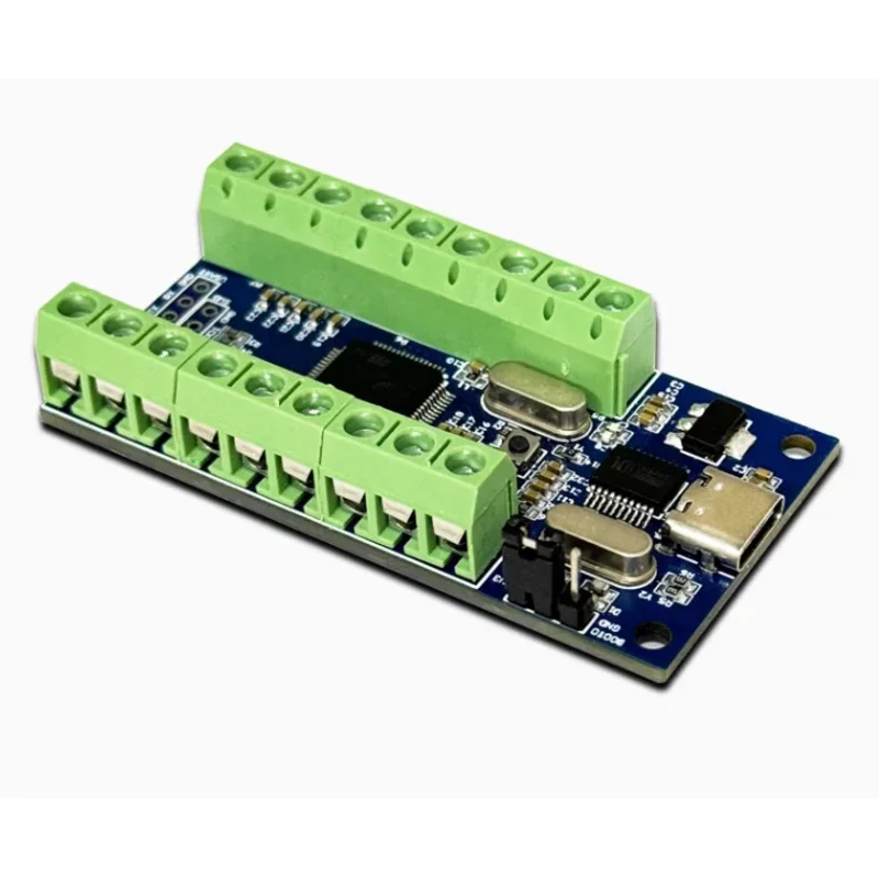 USB interface 16 channel 12Bit AD sampling data acquisition STM32 UART communication ADC module