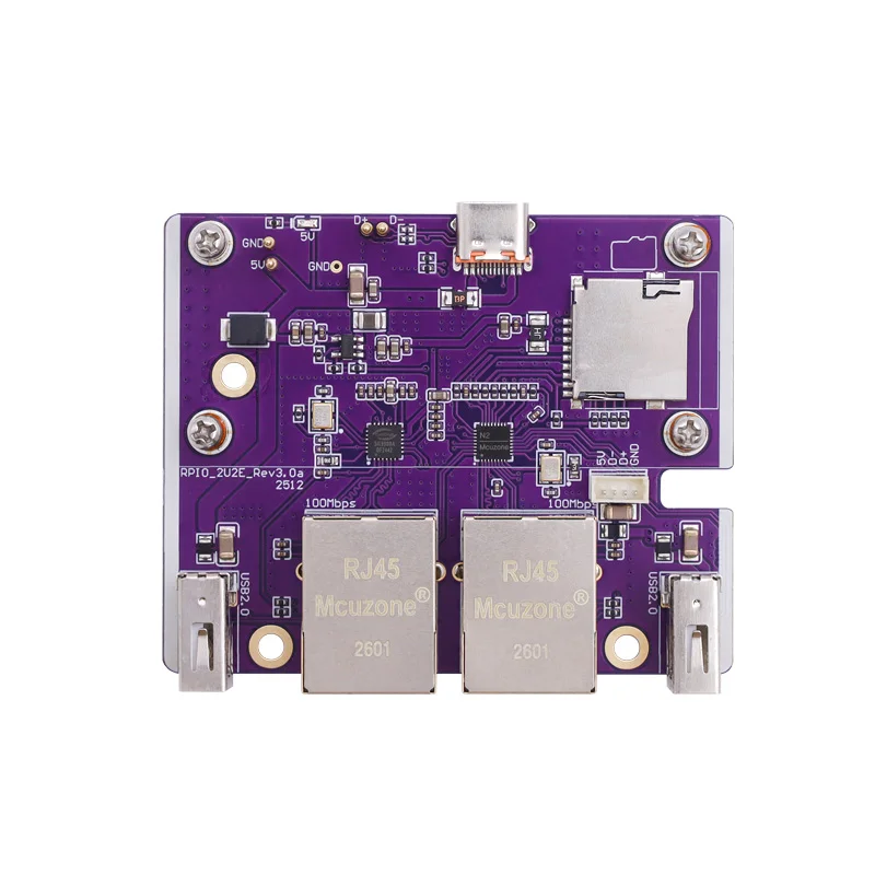Raspberry Pi Zero W/ WH Expansion Board Ethernet USB Interface 4G Communication Module Metal Shell