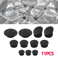 11 Uds para BMW R1200GS LC R1250GS R 1200 GS LC Adventure R 1250 GS Adventure 2014-2024 2023 tapas de cubierta de orificio de marco de motocicleta enchufe