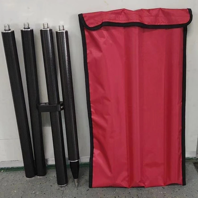 High Quality 2M 4sections Carbon Pole