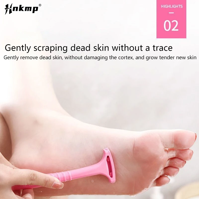 1PC New Foot Dead Skin Planer Handle Dead Skin Calluses Exfoliation Removal Feet Care Nursing Foot Pedicure Foot Care Tools