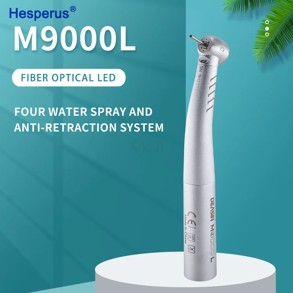 

Den tal Equipment fiber optic for dentists compatible with K series M9000L High Speed Turbine led Handpiece