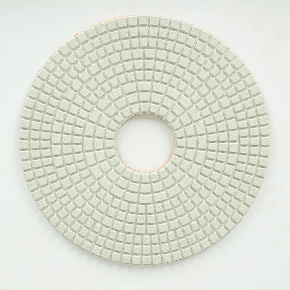 

250mm 10 inch Abrasive Wet Polishing Pad Sharp Type Flexible Diamond Polishing Pad For Granite Marble Stone Sanding Disc