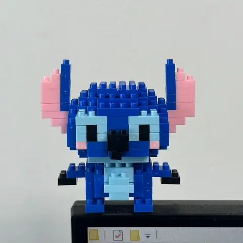 Disney Anime Prinsessa Byggklossar Stitch Musse Pigg Mini Actionleksak Figurer Block Leksaker Klossar Montera Leksaker Barnpresenter 10 best sales Lego Stitch - №9