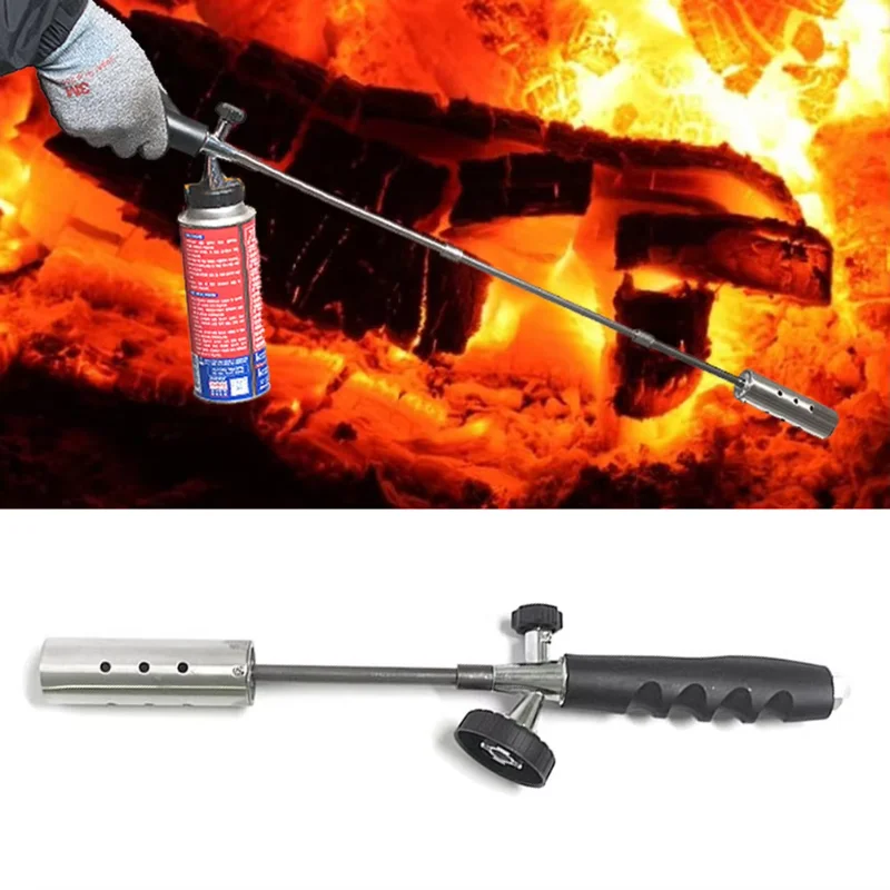 Portable Butane Gas Burner Welding Torch for Metal Camping BBQ Kitchen Fire Starter Lighter Soldering Equipment