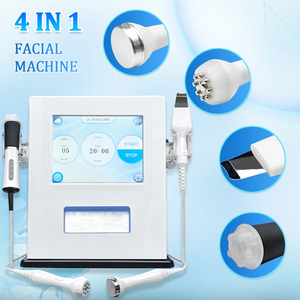 

Заводская цена 4 в 1, кислородный аппарат для лица, ультразвуковой Rf Co2, пузырьковое оксигенация, подтяжка кожи, 4 в 1, кислородный струйный аппарат для лица
