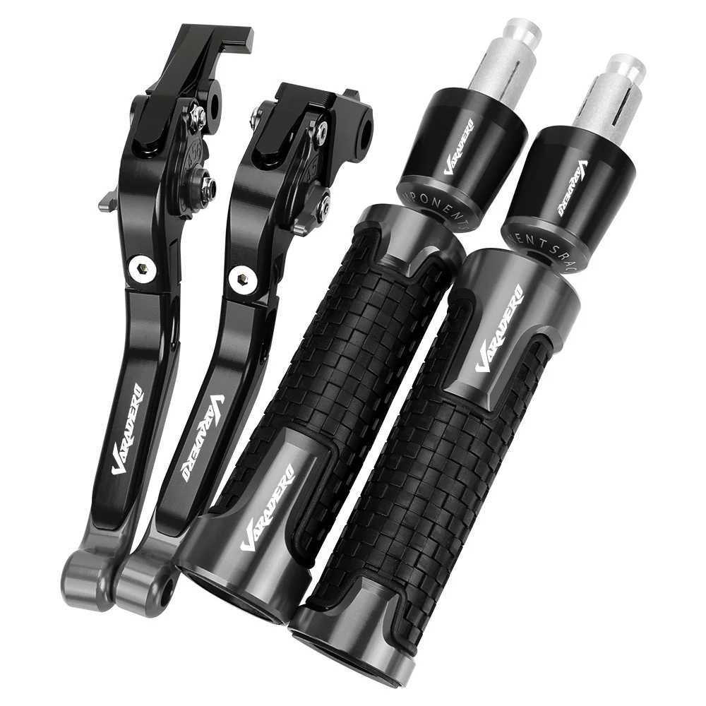 For Honda XL 1000 XL1000 VARADERO 1999-2013 Motorcycle Accessories CNC Brake Clutch Levers Handlebar Handle Grips Ends