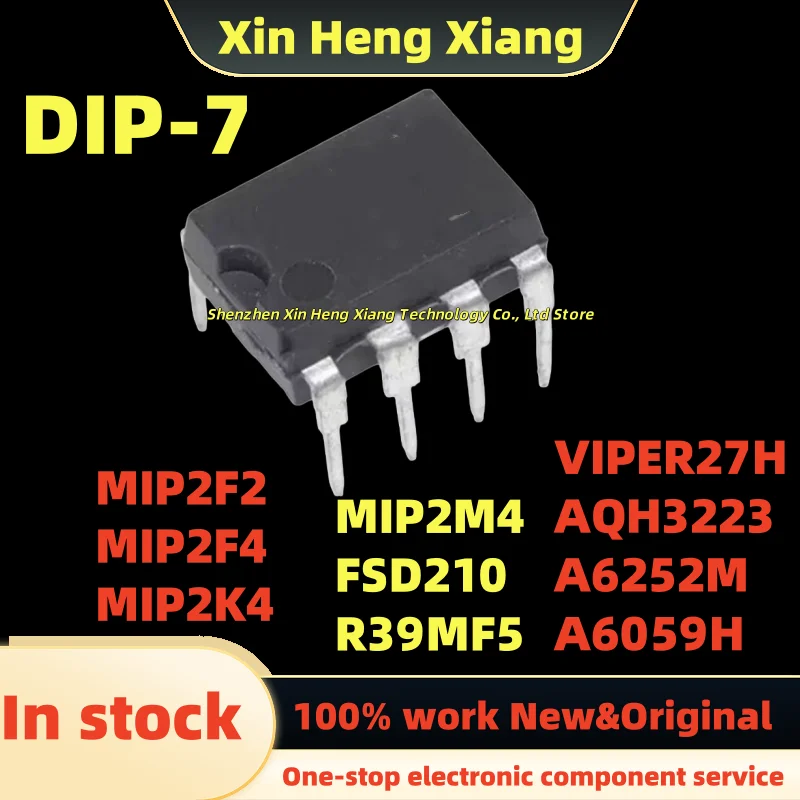 

(5pcs) MIP2M4 FSD210 R39MF5 MIP2F2 MIP2F4 MIP2K4 VIPER27H AQH3223 A6252M A6059H DIP-7