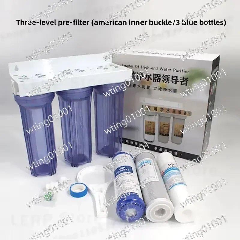 For kitchen water purifier 10-inch three-stage pre-filter for household use tap water filtration system filter cartridge