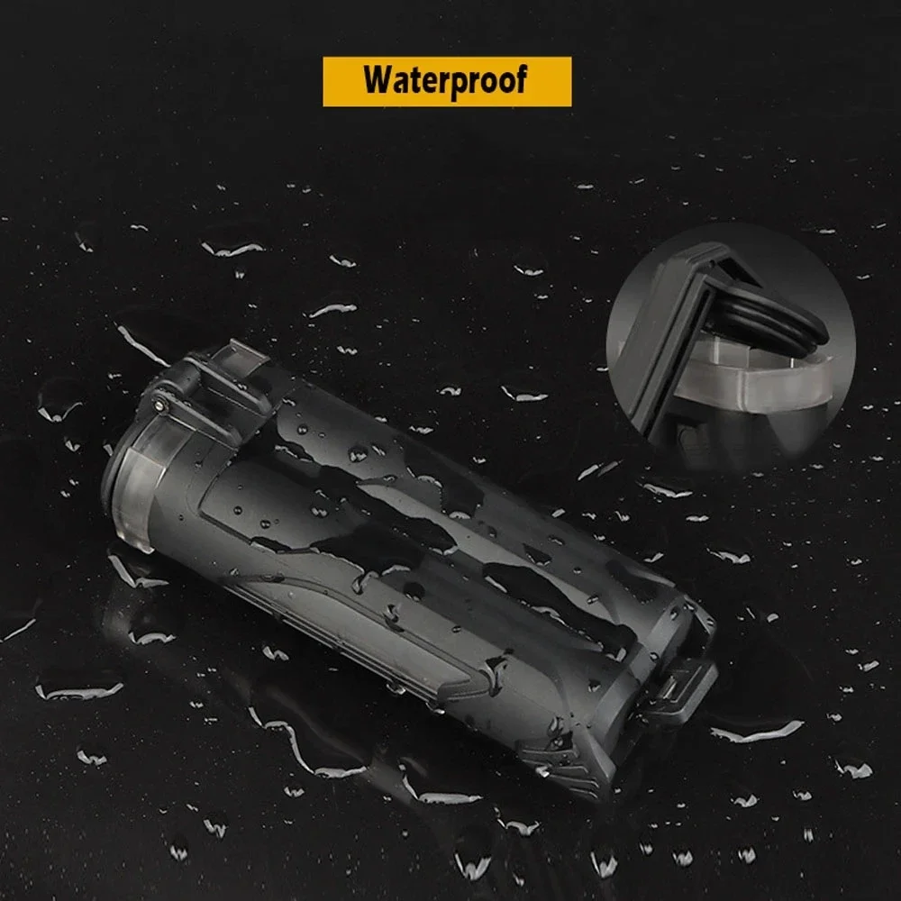 

Тактический ящик для хранения аккумуляторов, водонепроницаемый, пыленепроницаемый аккумулятор, подобранный батареям CR123/AAA/AA, нейлоновый материал