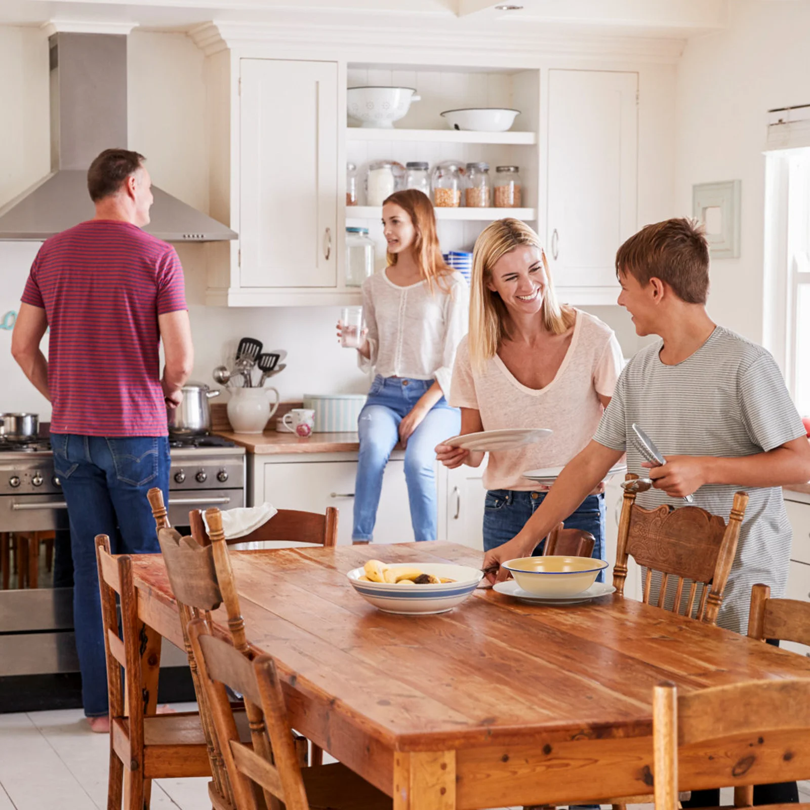 

2 Pcs Enamel Soup Bowls Enamelled Kitchenware Rustic Decor Serve Dish Pan Basin