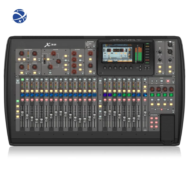 X32 Digital Mixer 32 Channel Digital Mixer Console System Audio Interface Sound Professional Audio Mixer