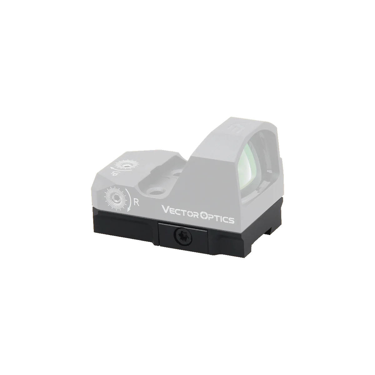 Vector Optics-Red Dot Sight Dovetail Mount, TEK Footprint Fit, Frenzy SCRD-19II, SCRD-35, SCRD-40, V.T. Reflex Sight