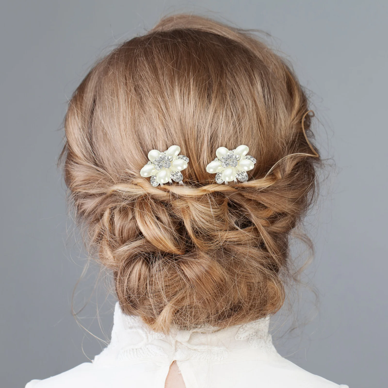 

3Pcs Pearl Rhinestone Bridal Hair Combs Sparkly Wedding Headpieces Elegant Accessories for Brides Pearl Hair Accessories