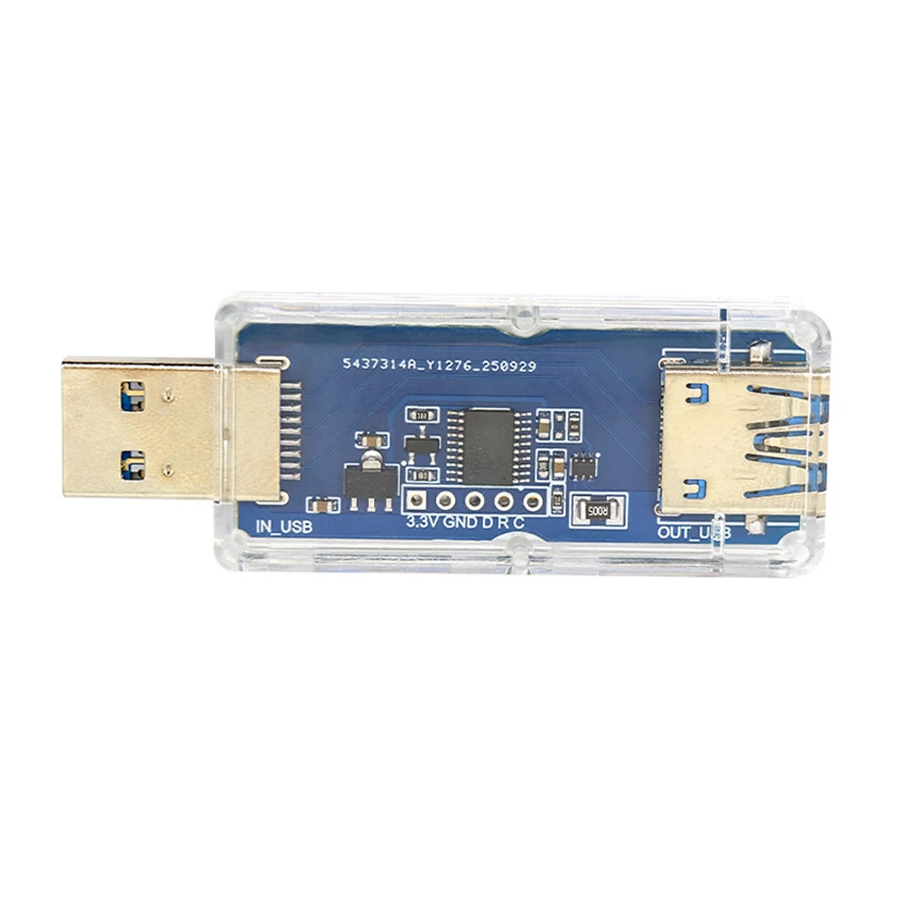

USB Voltage Current Meter DC Power Tester 0.96 Inch TFT Color Screen 0-24V 0-3A High Precision Detector Portable Power Monitor