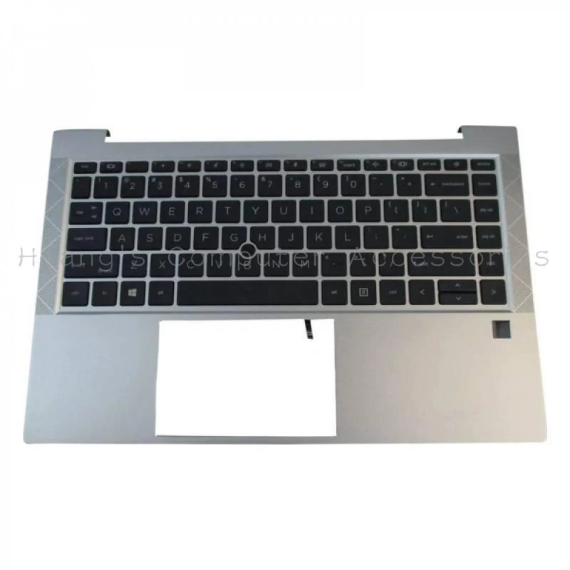 S+New Original Backlit Palmrest Keyboard Bezel Cover PN M52491-001 For HP EliteBook 845 G8, Fully Tested
