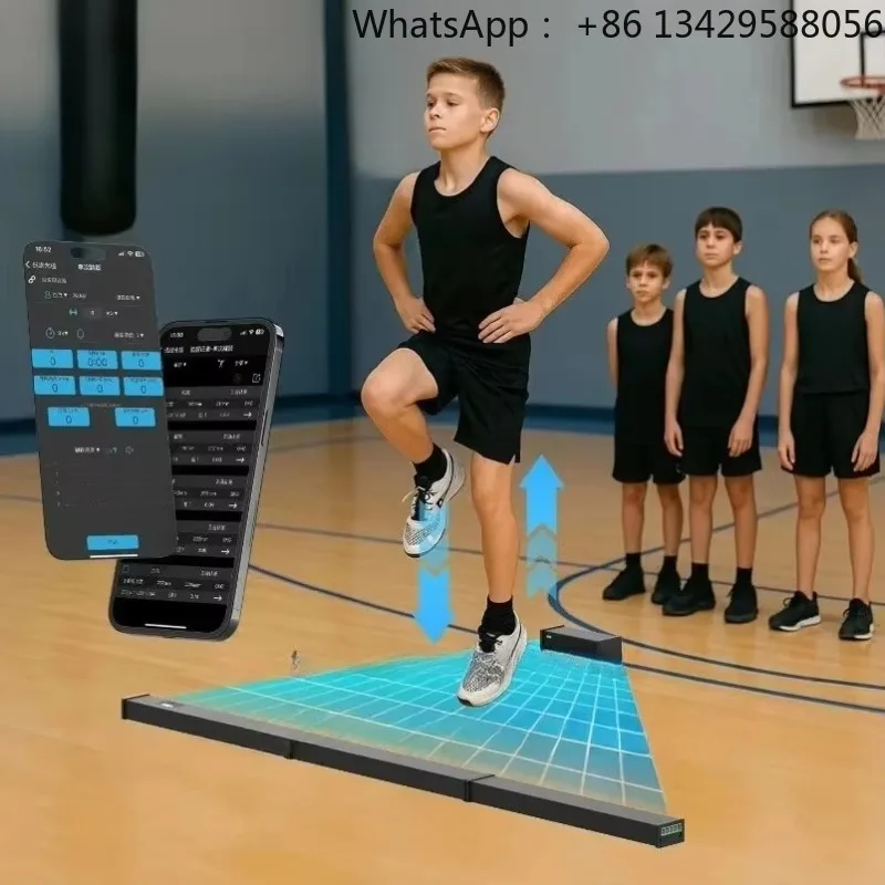 Real Time Vertical Jump Height and Ground Contact Time of The Light Blanket in The Vertical Jump Tester