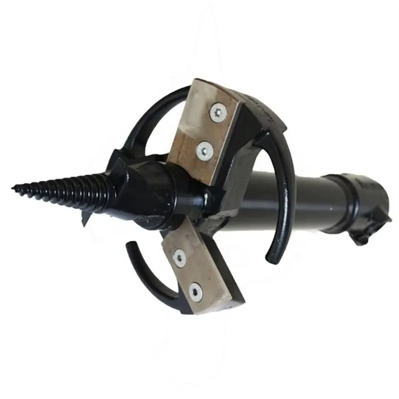 Auger Stump Planer Stump Grinder Attachment Fits For   Skid Steer Tree Stump Removal Construction Work