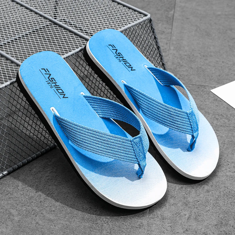 

Summer Men's Flip-Flops Comfort Light Indoor Outdoor Slippers Man Non-slip Casual Slides Men Beach Slippers chanclas de hombre