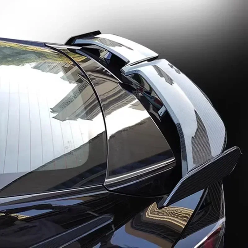 

Универсальные спортивные антикрылья для автомобилей (3-х секционные, без перфорации), аксессуары для тюнинга задней части автомобиля.