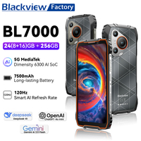 2025 NEW BLACKVIEW BL7000 5G Rugged Smartphone 24(8+16)GB 256GB Cerllphone 6.78\