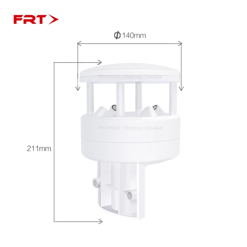 Bestseller//FRT FWS200 Integrated Weather Sensor Thermo-Hygrometer Wind Speed Direction Detection -40~+85 0~100%RH RS485/RS232 O